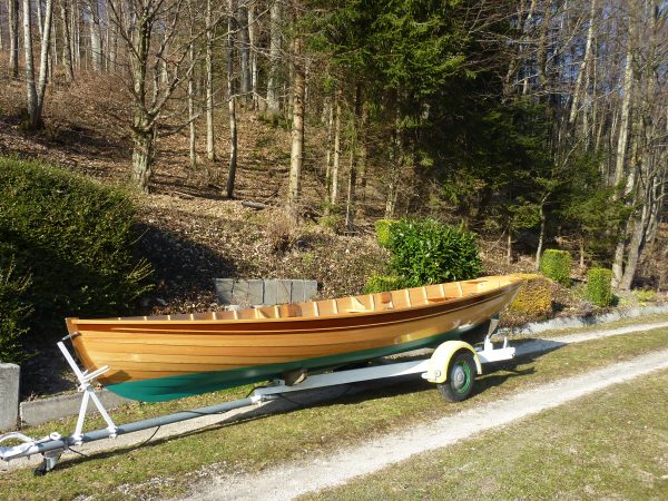 Holzruderboot Lärche – Bild 2