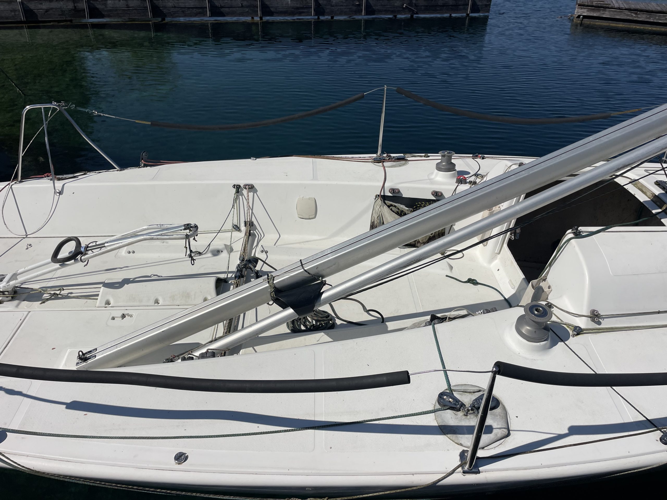 BENETEAU 25 Platu inkl. HARBECK B 1800 AL Trailer – Bild 2