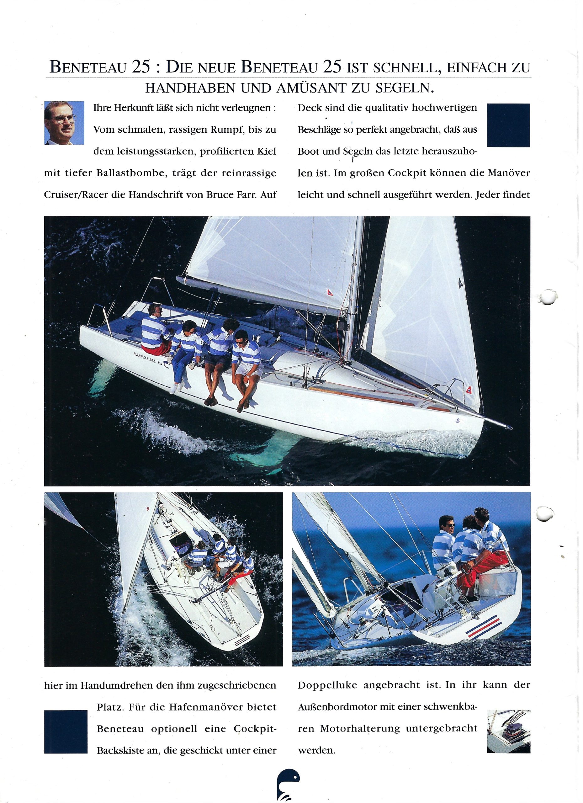 BENETEAU 25 Platu inkl. HARBECK B 1800 AL Trailer – Bild 6