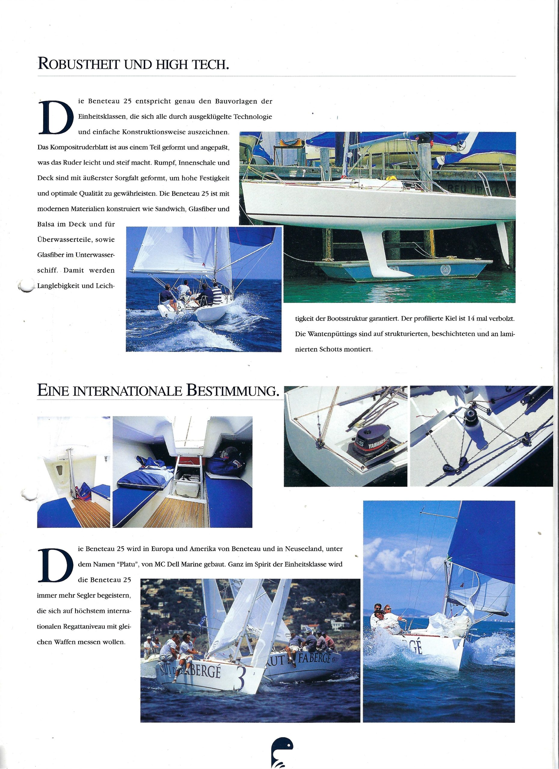 BENETEAU 25 Platu inkl. HARBECK B 1800 AL Trailer – Bild 7